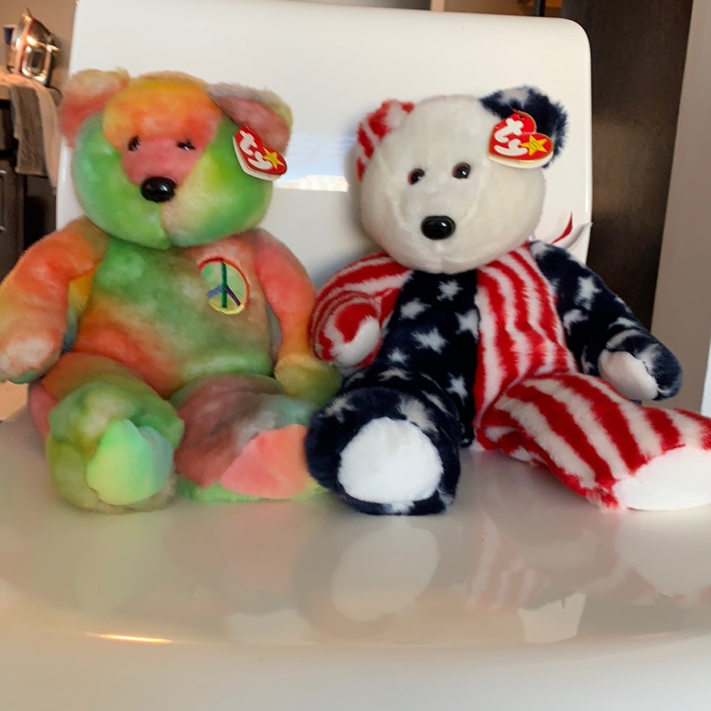 Beanie babies (large). TY